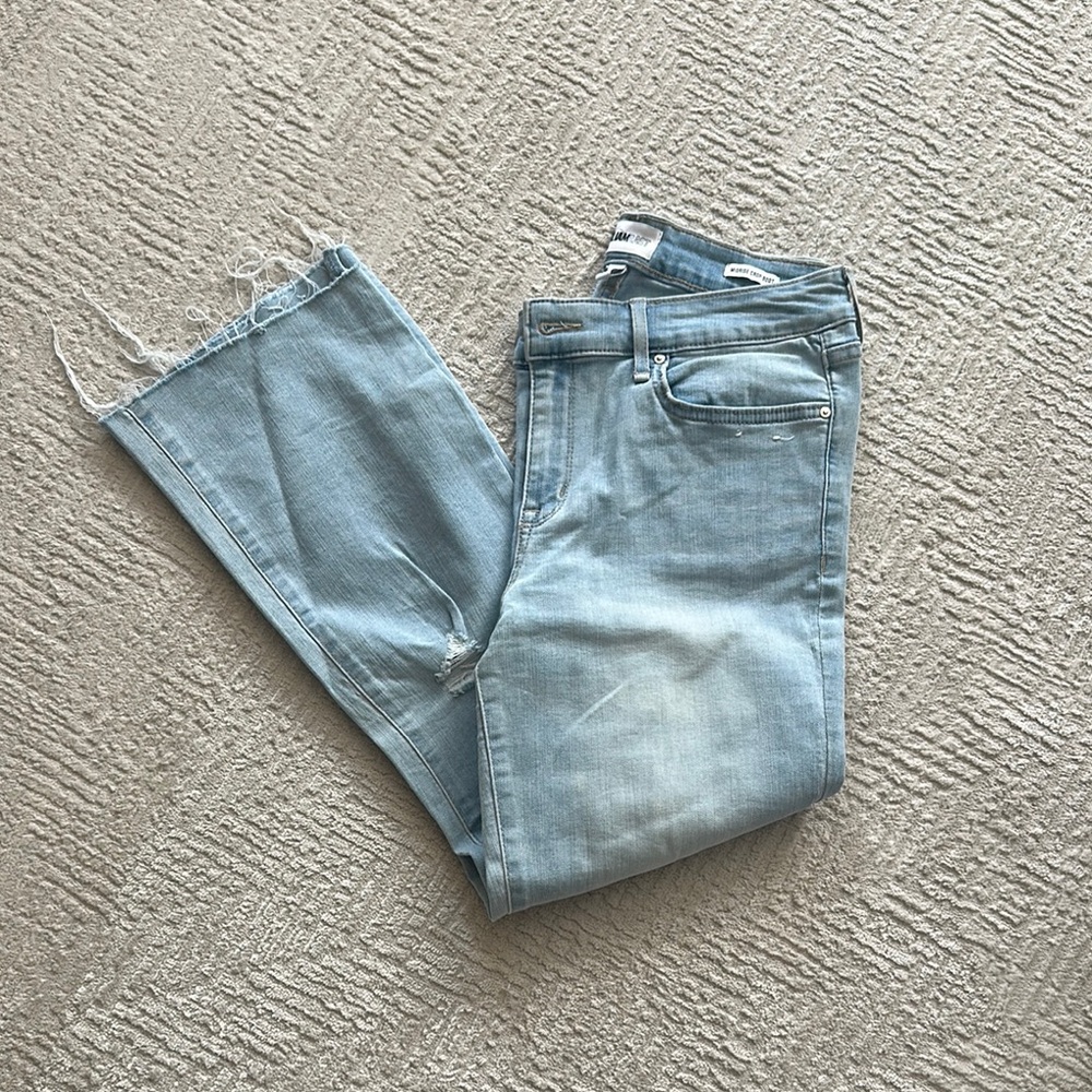 Light Blue Distressed Jeans